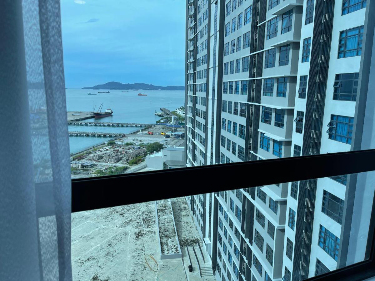 Seaview Luxury Condo Homestay 2Bed 2Bath Jesselton Quay By R2 Residence Кота-Кінабалу Екстер'єр фото