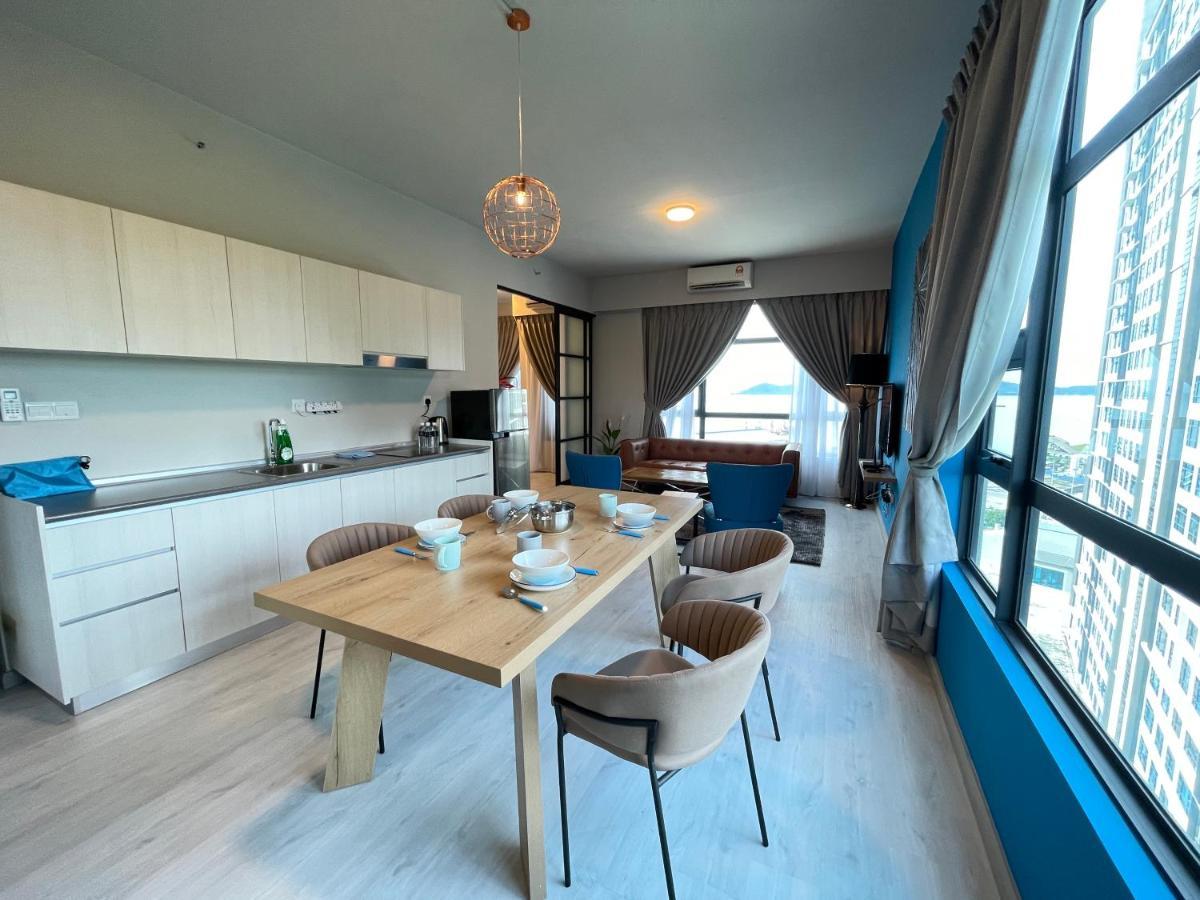 Seaview Luxury Condo Homestay 2Bed 2Bath Jesselton Quay By R2 Residence Кота-Кінабалу Екстер'єр фото