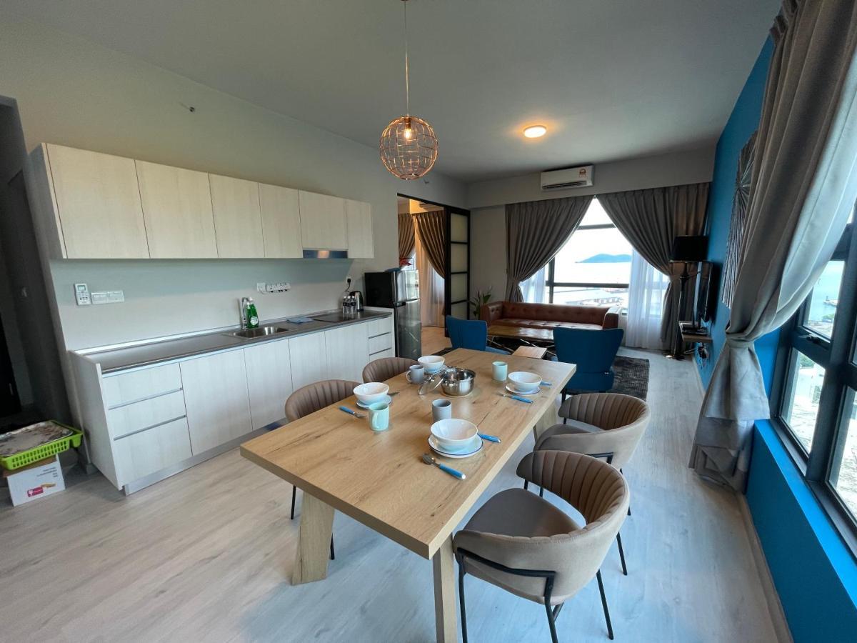 Seaview Luxury Condo Homestay 2Bed 2Bath Jesselton Quay By R2 Residence Кота-Кінабалу Екстер'єр фото